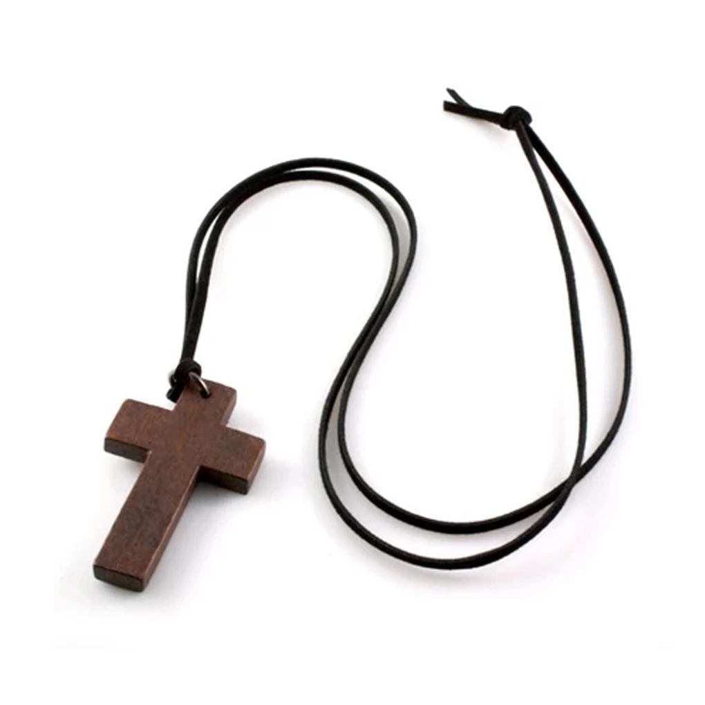 Popular Wooden Cross Necklace for MenBuy Cheap Wooden Cross Necklace