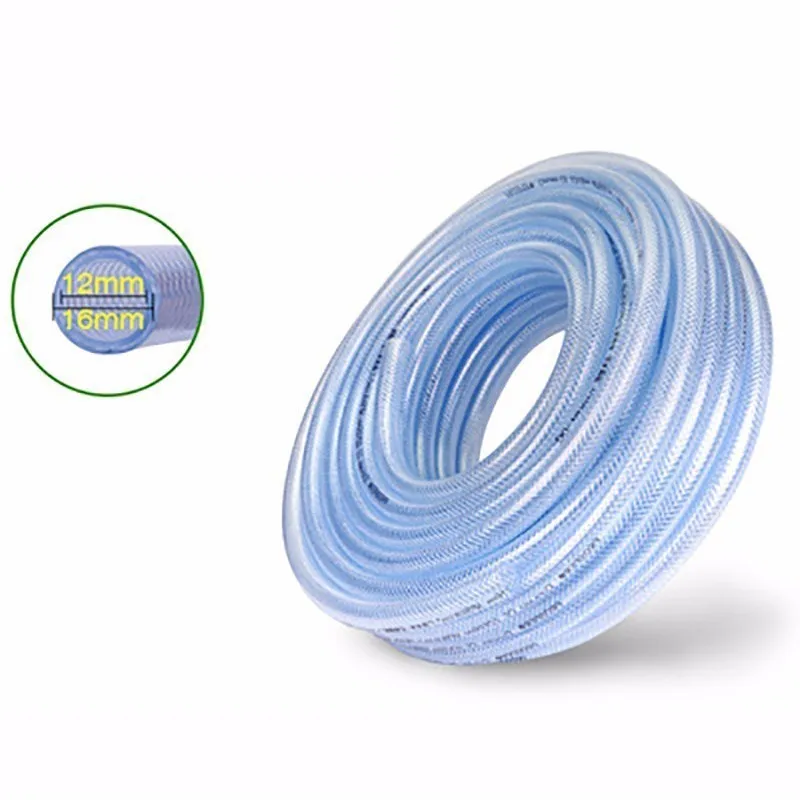 

1/2 Inch High Pressure PVC Hose Outdoor Antifreeze Explosion-proof Car Wash Water Pipe Watering Irrigation Rubber Plastic Hose