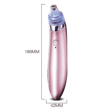 

Pro Blackhead Vacuum Suction Pore Vacuum Cleaner Electric Acne Clean Exfoliating Cleansing Comedo Suction Pore Cleaner Massage