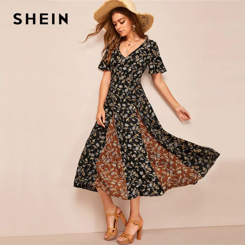 shein beach dress