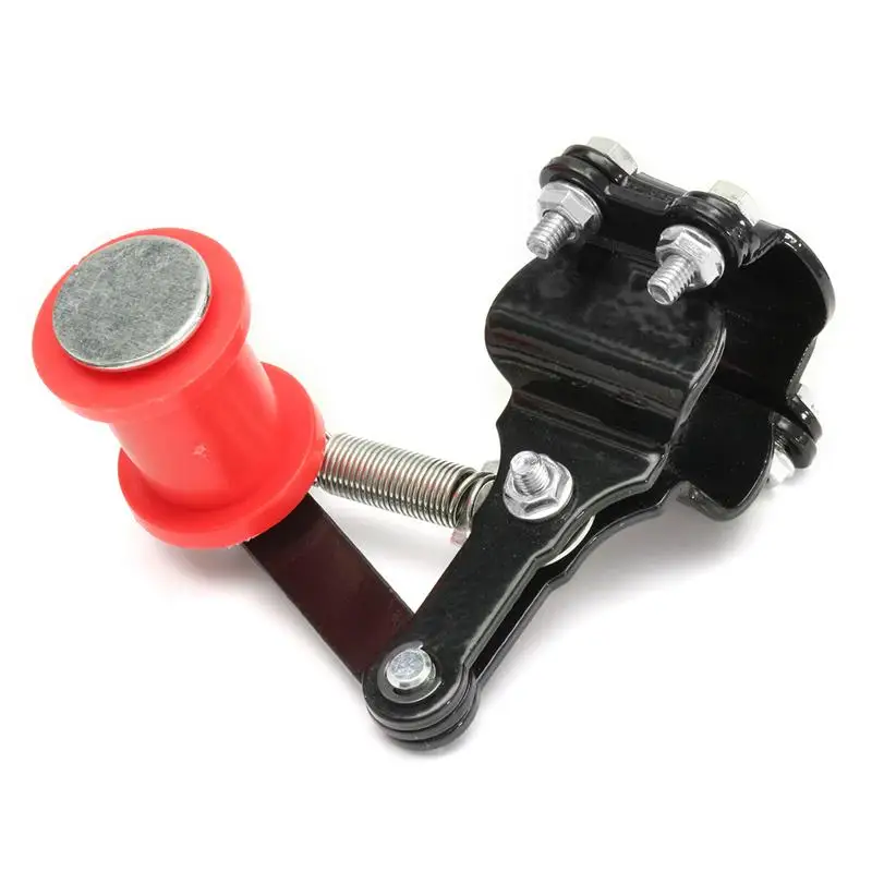 black-red Новые мотоциклетные Запчасти мотоцикл цепи регулировочный механизм натяжителя для HONDA CBR250R VFR 1200 F ST 1300 черный дух NC750 S X - Цвет: black-red