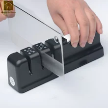 Кухня Ножи точилка Диамант Профессиональный точильный камень Многофункциональный точилка ножей Алат Кухня аксессуар QKF020