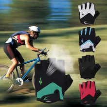Breathable Half Finger Shakeproof Gloves Motorcycle Riding Cycling Bicycle New arrival