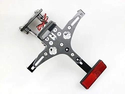 

Adjustable License Plate Mount Holder Bracket for 2002-2003 Yamaha YZF-R1 1000