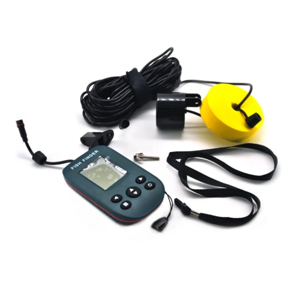 

TL89E Portable Dot Matrix Fish Finder Wired Sonar Sensor Fishing Detector 0.7-100M Depth Sounder Alarm Lake Sea Fishing Tackle