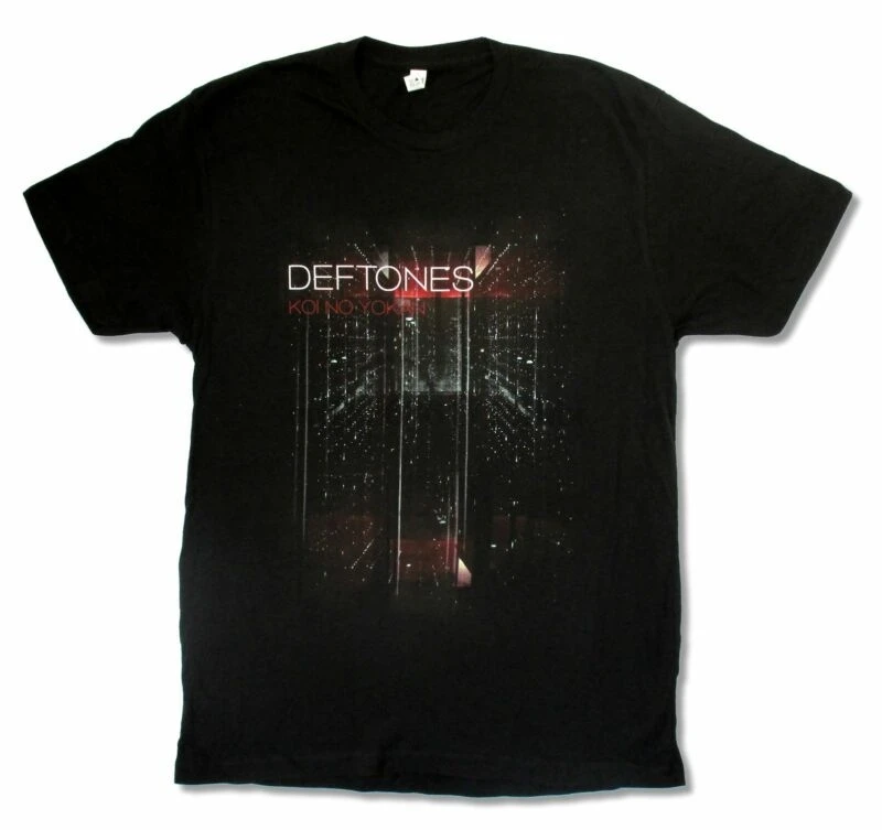 

DEFTONES KOI NO YOKAN TOUR 2013 BLACK T-SHIRT NEW