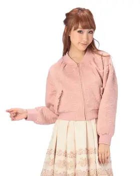 

Japan Japanese LIZ LISA rose flower embroidery letterman jackets baseball jackets Special price