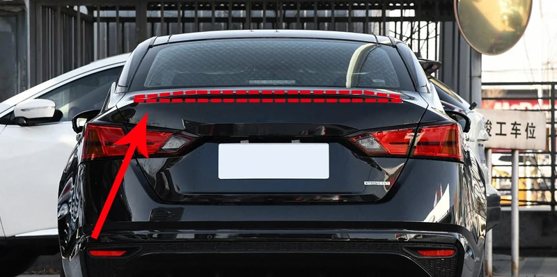 

For Nissan Altima 2019 Car Styling Rear Trunk Boot Spoiler Wing Decoration Trim