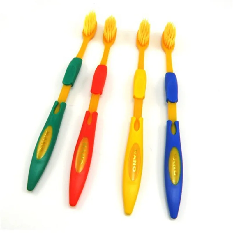 

2/4PCS Soft Toothbrush Bamboo Charcoal Nano Brush Teeth Cleaning Oral Hygiene Dental Care