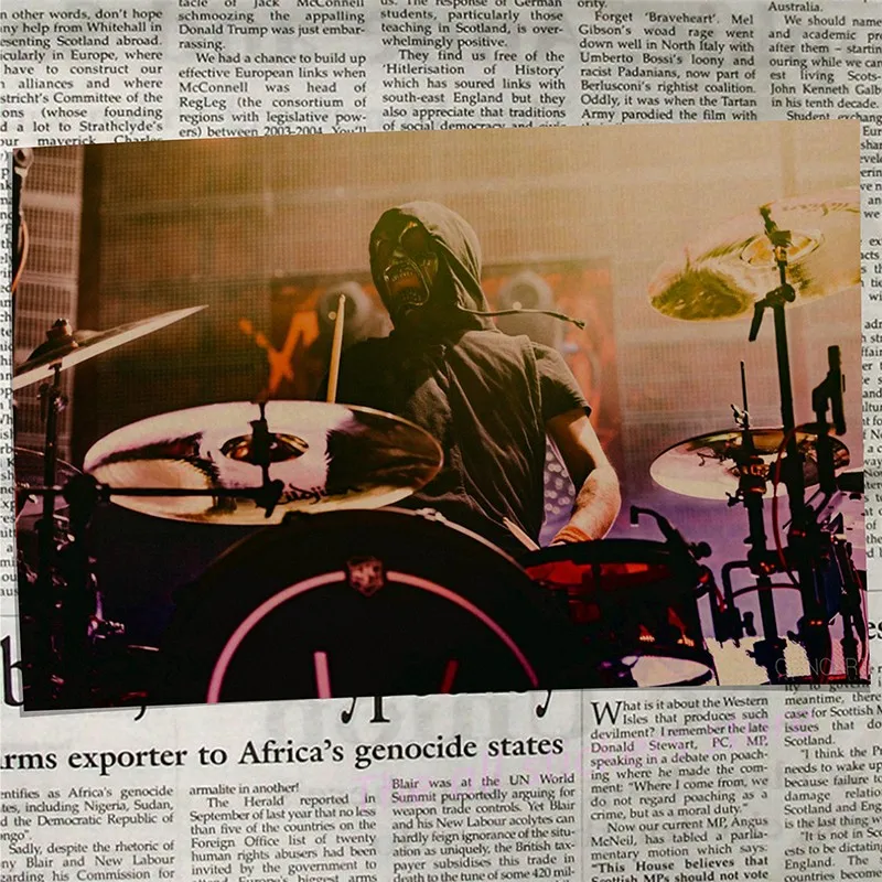 Плакат "21 Пилот". Винтажная Ретро рок-группа музыкальная гитара матовая Античная крафт-бумага плакат стикер/6013 - Цвет: 16