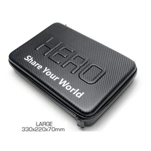 Promotion Travel Storage Collection bag Case for Go Pro Hero 5 4/3+/3 M10 M20 SJ4000 SJ6000 SJ7000 Xiaoyi SOOCOO Action Cam