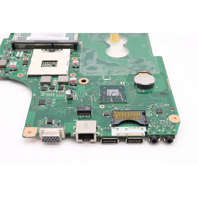 NOKOTION материнская плата для ноутбука toshiba satellite C600 C630 C650 V000238070 HM65 GMA HD3000 DDR3