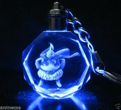 Dragon-Ball-Dragonball-Z-BOSS-Buu-Crystal-Key-Chain-LED-Pendant