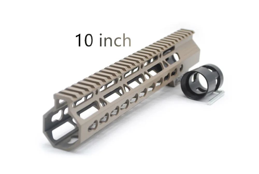 AR15 Tan напечатанный 7 'Ə'' 10 'ཇ'' 12 'ཉ 5'' 15 ''дюймовый Keymod