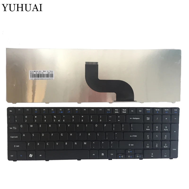 

New US keyboard For Acer 9Z.N1H82.C1D NSK-ALC1D PK130C92A00 US laptop Keyboard black