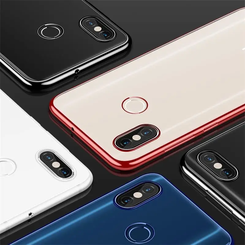Глобальная версия для Xiaomi Redmi 5 Plus/Note роскошное покрытие чехла TPU силиконовый
