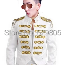 Модный костюм для сценических выступлений, куртка, черный, белый цвет, блестки, мужской певец, тонкая одежда с эполетом, мужской костюм, белое пальто