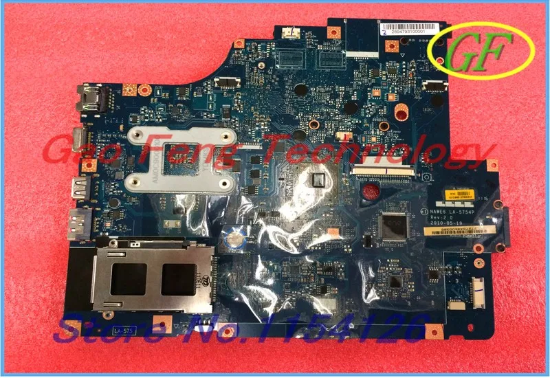 Материнская плата для ноутбука NAWE6 LA-5754P для lenovo G565 Z565 гнездо S1 интегрированный DDR3 11S6903 Протестировано
