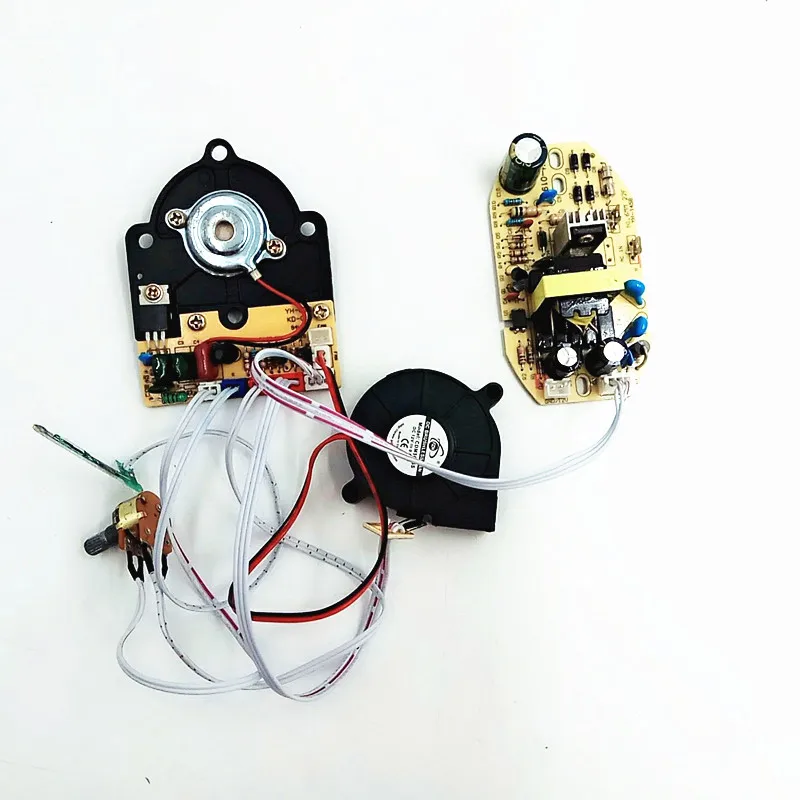 

7pcs/lot Humidifier Parts 28V General Switching Circuit Power Supply Board With 12V Fan Parts Air Blower With Power Cable
