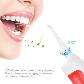 

Electric Water Jet Flosser Rechargeable Oral Irrigator Waterproof Cordless Teeth Water Spa Flosser Teeth Cleaner Oral Care 46