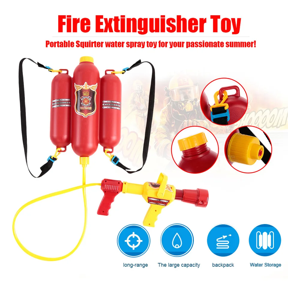 fireman sam water squirter backpack