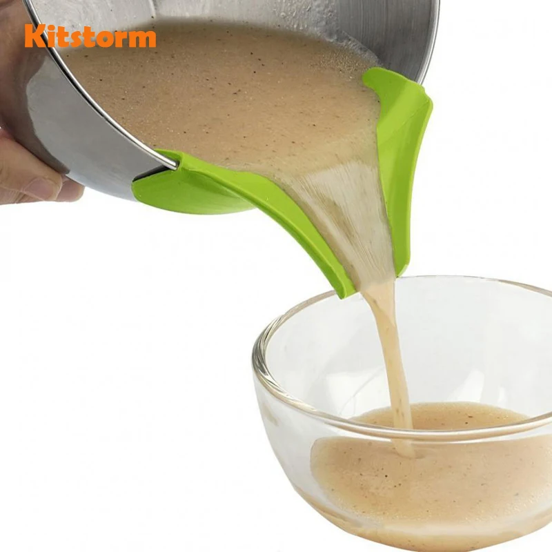

Kitchen Gadget Silicone Slip On Pour Spout