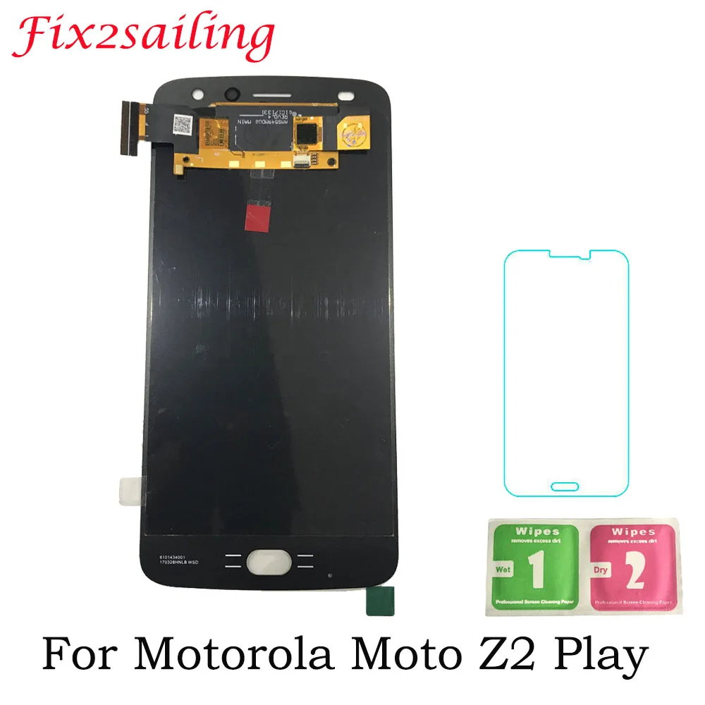 

5.5inch Super LCDS For Motorola moto z2 play XT1710 XT1710-01 LCD Display Touch Screen Digitizer Assembly Replacement Parts