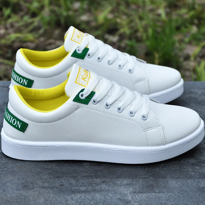 

2019 spring and summer new white tide shoes men's summer casual Korean version of wild men's shoes
