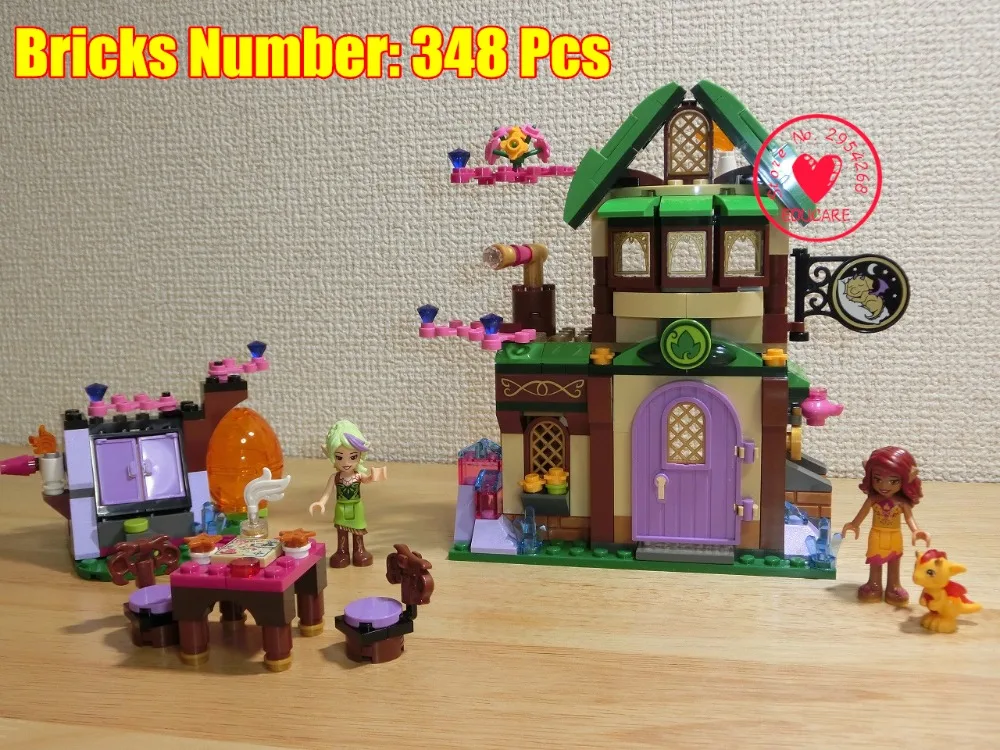 

New Starlight Inn fit elves fairy figures friends city figures model Building Blocks Bricks diy Toy girl 41174 gift kid