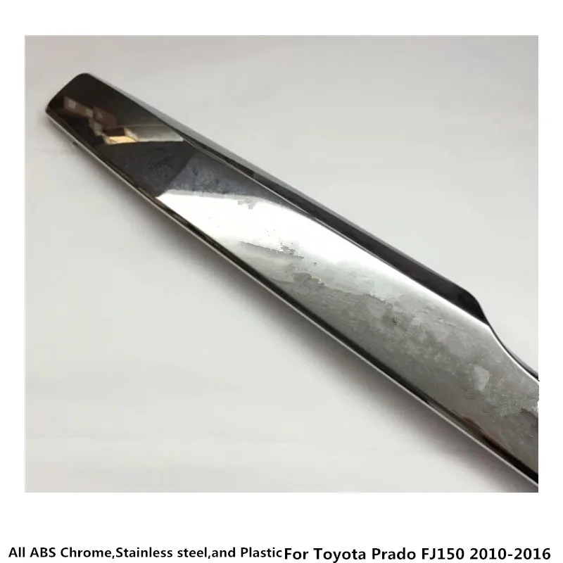 Хромированная задняя дверь автомобиля ABS Лицензионная бампер рамка пластина