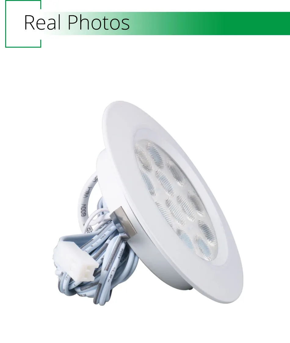 Кухонный Светильник ing светодиодный светильник для шкафа s шайба алюминиевый круглый шкаф, полка для шкафа светильник 3 Вт шкаф мебель счетчик лампы