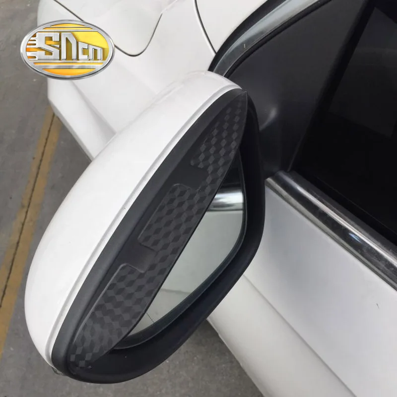 

2PCS For Renault Koleos 2011 - 2019 Car Rearview Mirror Eyebrow Cover Stickers Rain-proof Decoration Accessories Car-styling