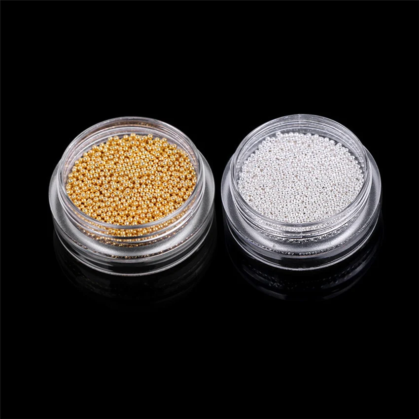 

Nail art decorations 5g/Box Gold And Silver Nail Glitter Nail Beads Do Not Fade Metallic Decorat broken glass 0110