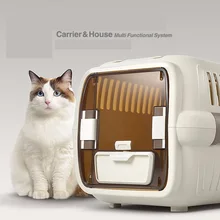 Переноска для собак, щенок, Воздушный самолет, Транспортная коробка, дышащая кошка, собака, переноска для домашних животных, переноска для кошек и маленьких, для собак для домашних животных для кошек, клетка WLYANG