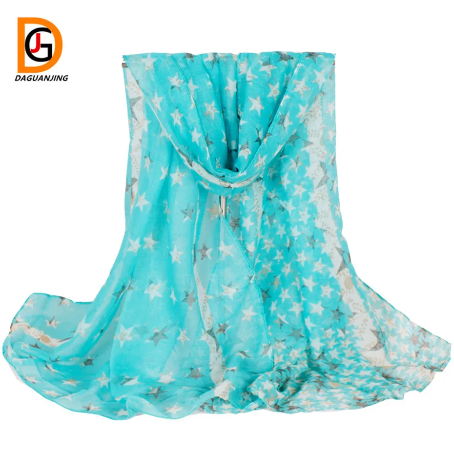 New Women White Lilly Print Large Scarf Ladies Floral Pashmina Fancy Hijab