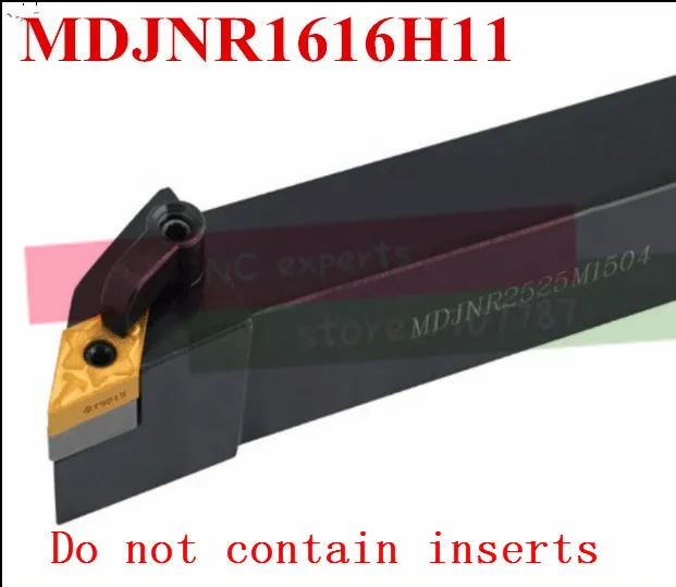 

MDJNR1616H11 16*16*100mm Metal Lathe Cutting Tools,CNC Turning Tool,Lathe Machine Tools, External Turning Tool Type MDJNR/L