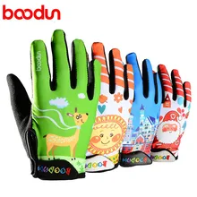 Boodun от 4 до 10 лет, детские перчатки для велоспорта, Зимние перчатки для верховой езды, катания на коньках, шоссейные, велосипедные, защитные перчатки для мальчиков