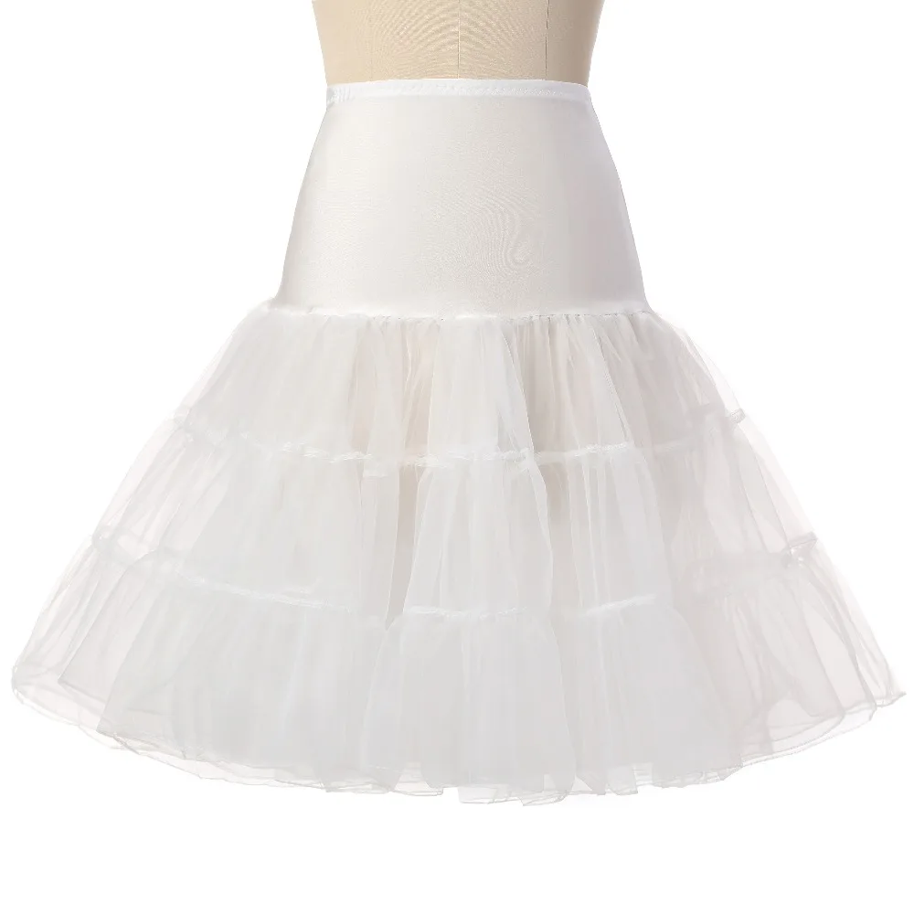 Короткая юбка-пачка кринолин винтажная Свадебная юбка для свадебных платьев Нижняя юбка рокабилли