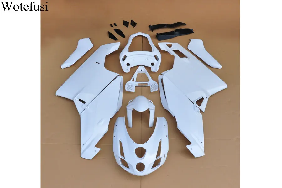 Неокрашенная обтекатель кузова Wotefusi из АБС пластика для Ducati 999 749 2003 2004 [CK1030]|abs