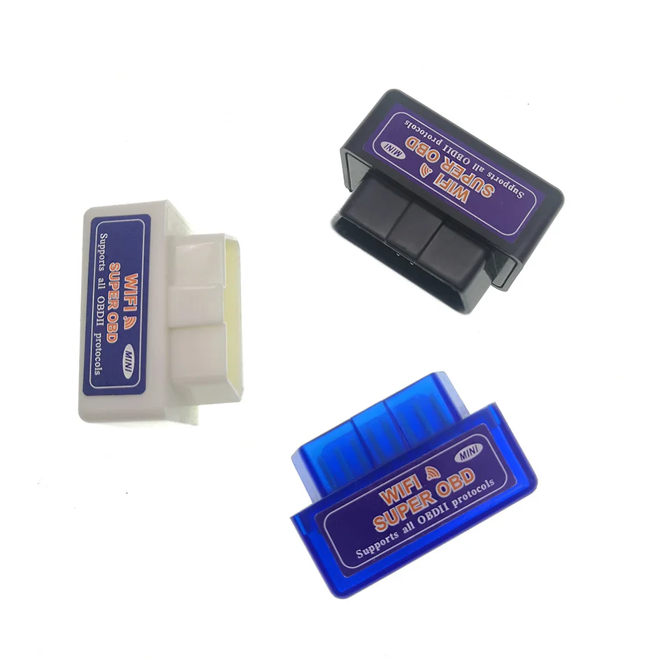 Super Mini ELM 327 WIFI OBD Автомобильный диагностический сканер для 2 протокол