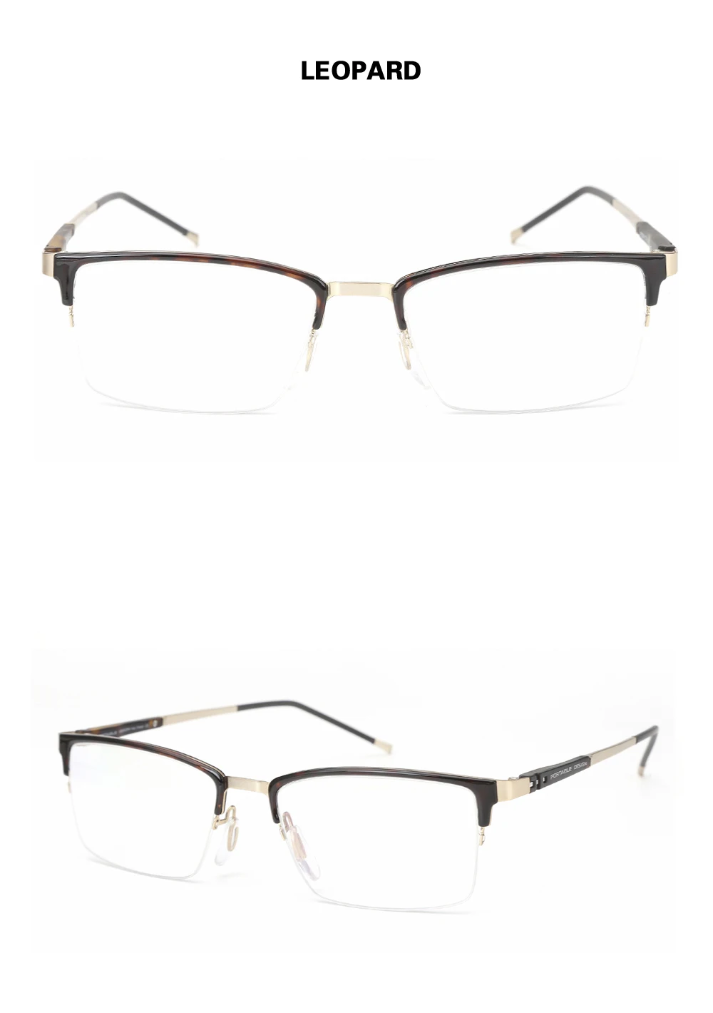 Cadres Style Designer Tendance Lunettes Hommes Pour Alliage De Vue Cadre Mode Chashma Adolescents Demi Nouveau Qualité Marque hroxBstQCd