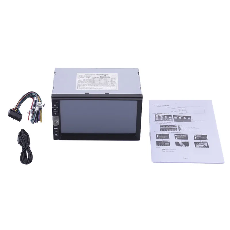 7 inch Universal 2 Din HD Bluetooth USB/TF Aux Input Car Stereo FM Radio MP5 Player For VW/Volkswagen/Passat/POLO/GOLF/Skoda 7 inch Universal 2 Din HD Bluetooth USB/TF Aux Input Car Stereo FM Radio MP5 Player For VW/Volkswagen/Passat/POLO/GOLF/Skoda