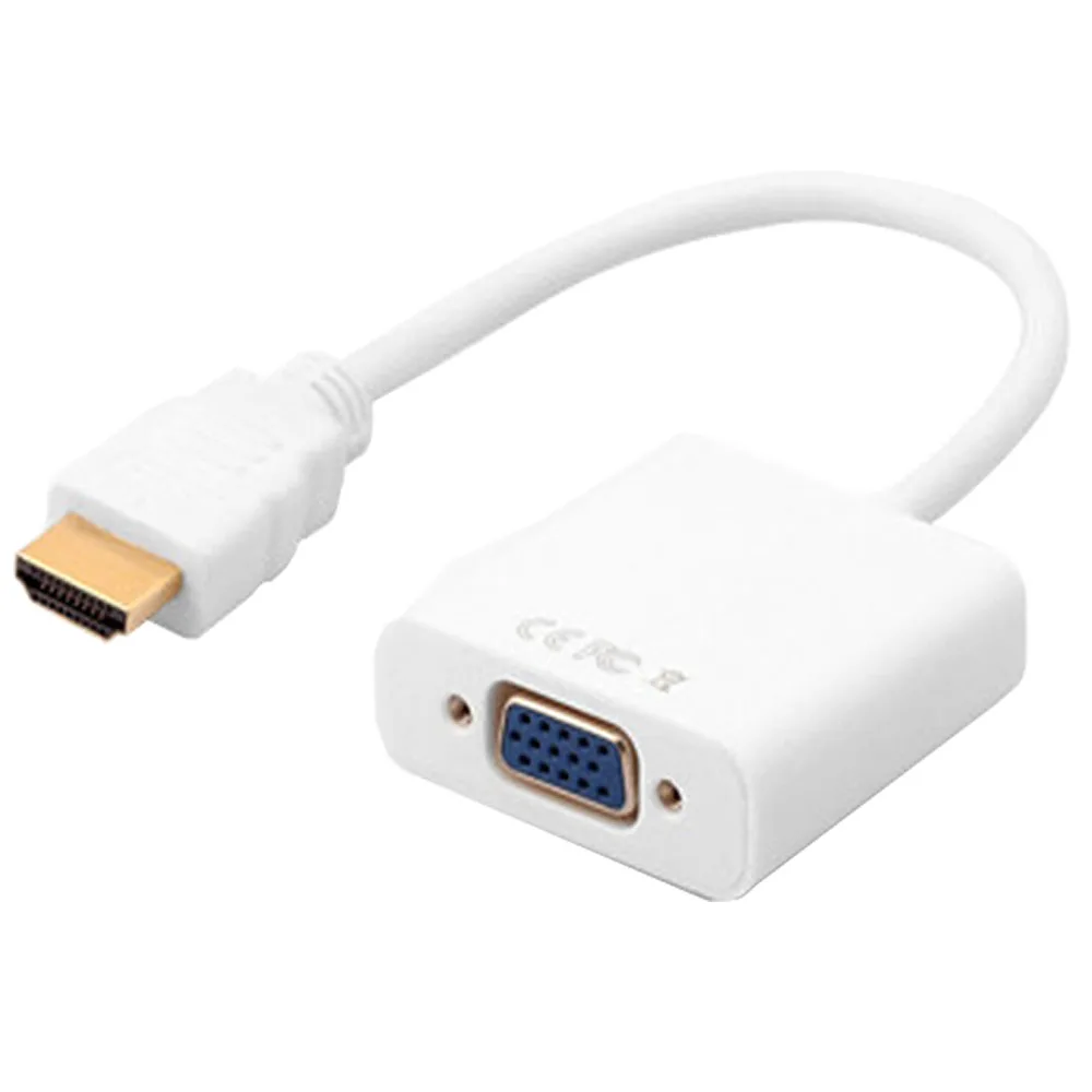 Standard HDMI Male To VGA Female Converter Adapter Digital Video font b Audio b font Cable