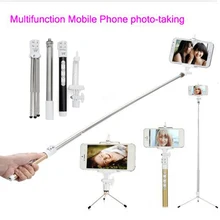 Zoom Bastone Tripod Tripe Extendable Perche Pau De Palo Selfie Stick Bluetooth Monopod Universal Self Camera