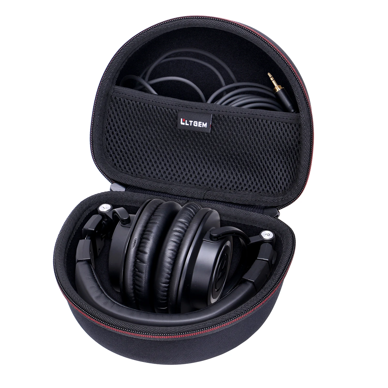 LTGEM жесткий чехол для переноски Audio-Technica ATH-M50x/M50/M70X/M40x/M30x/M50xMG профессиональные студийные мониторные наушники