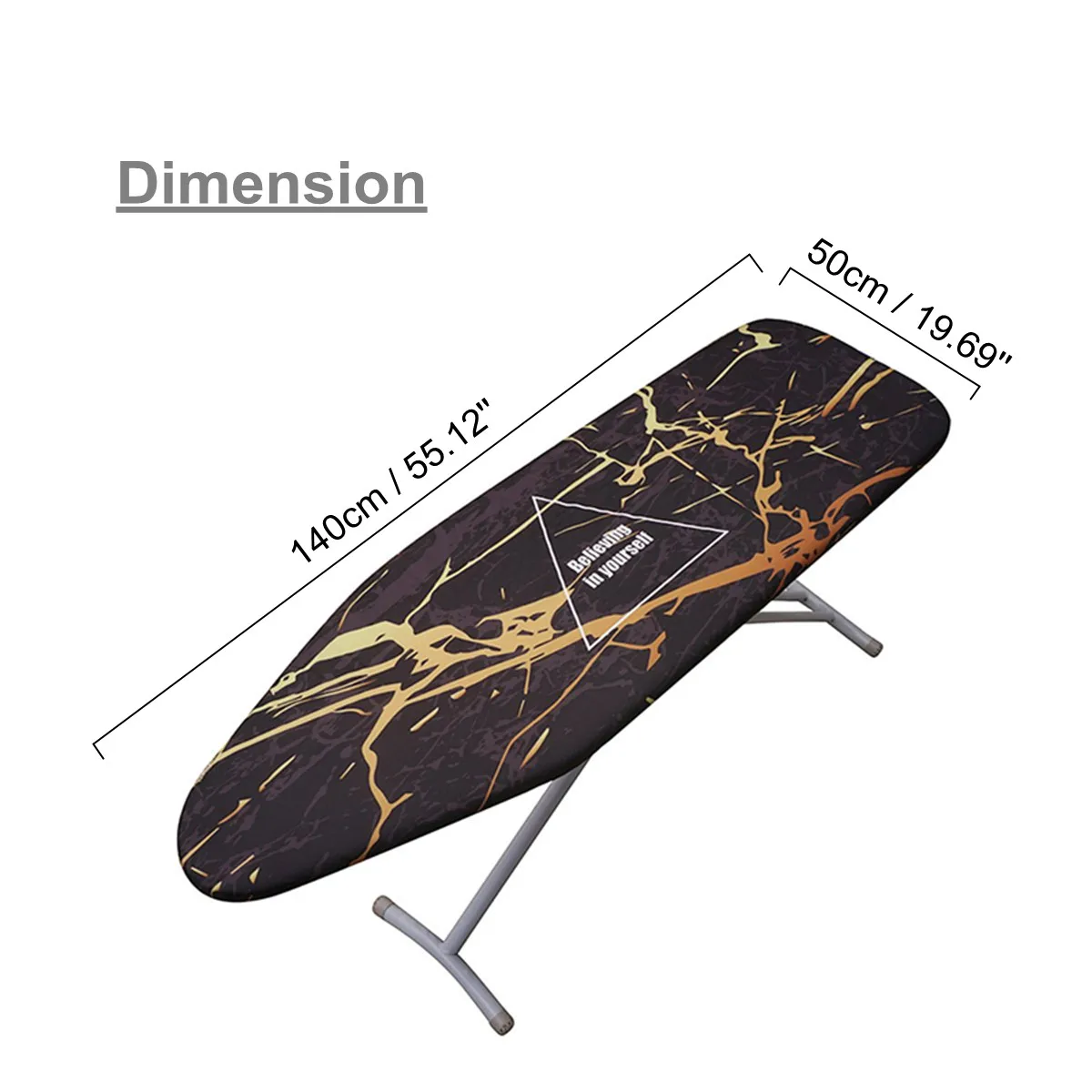 4 цвета ткань мраморный чехол для гладильной доски защитный пресс Железный Складной нескользящий для гладильной ткани защита одежды