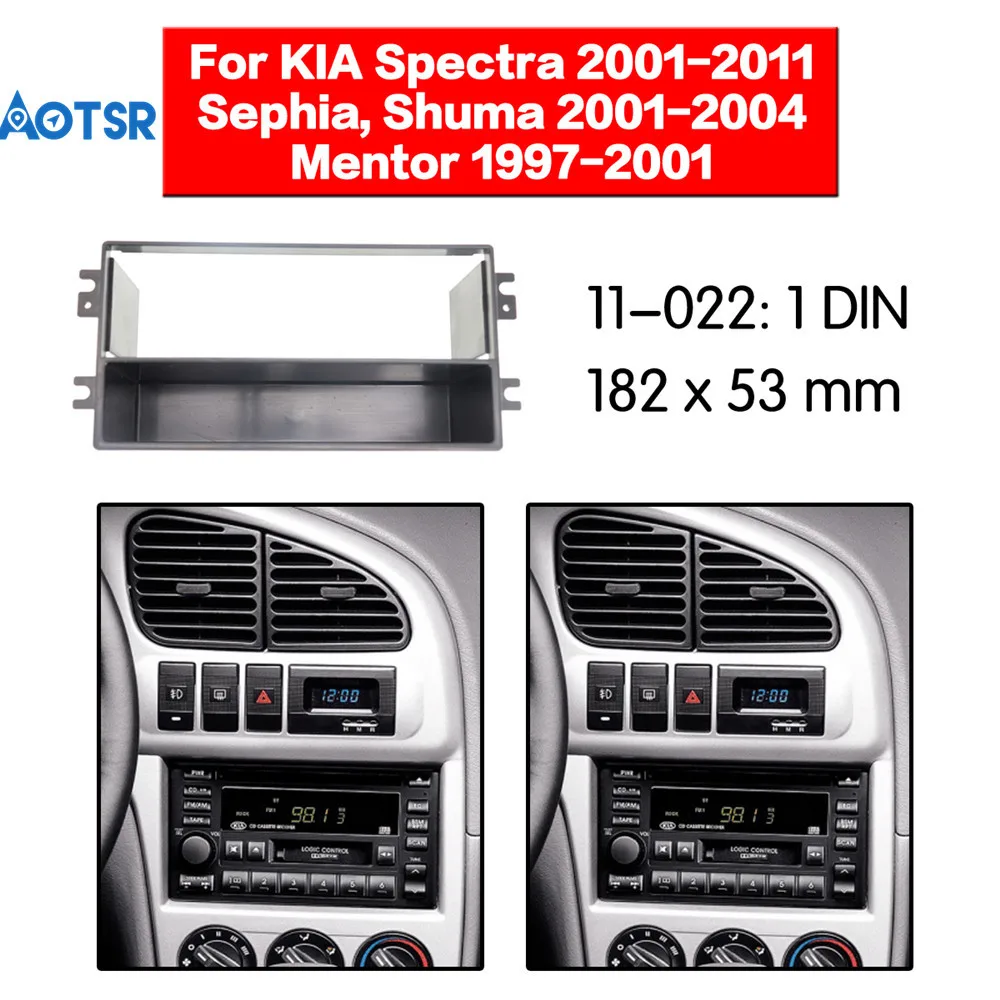 Car Radio Fascia Frame Kit For KIA Spectra 20012011 Sephia Shuma 2001