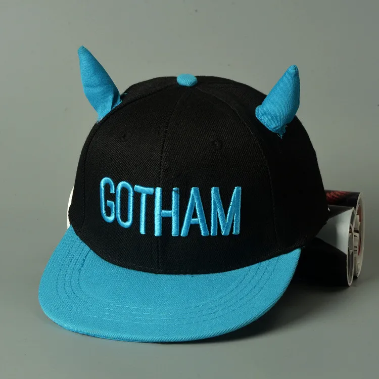 Berthatina Gotham письмо шаблон малыш Бейсбол Кепки маленьких Snapback Hat Мода Регулируемый Хип-хоп Кепки для детей унисекс