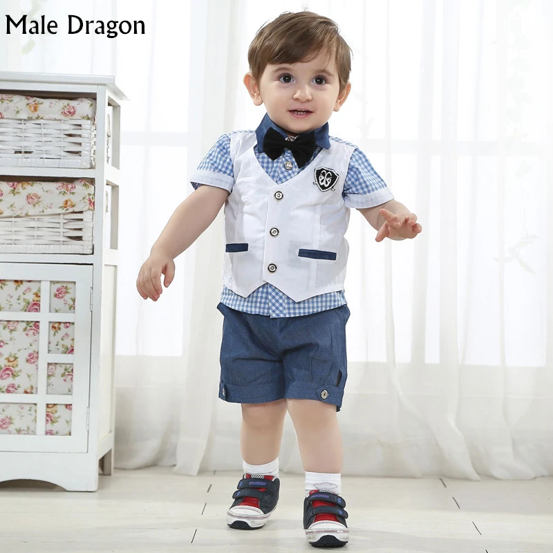 Garcons Ensembles De Mariage Bebe Garcon Robe Costumes Bobo Choses D Ete 18 Gentleman Vetements Ensemble Formelle D Ete Garcons Vetements 1 2 3 4 5 Annee Aliexpress