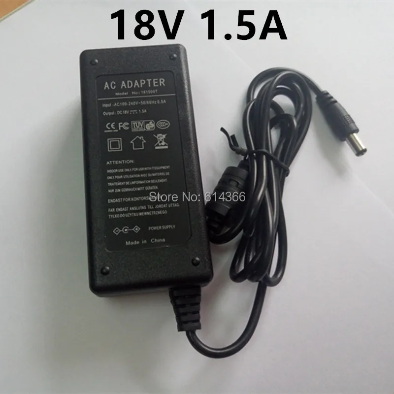 Адаптер питания 18 в 1 5 А 1500 мА 100 240 В|Адаптеры AC/DC| |
